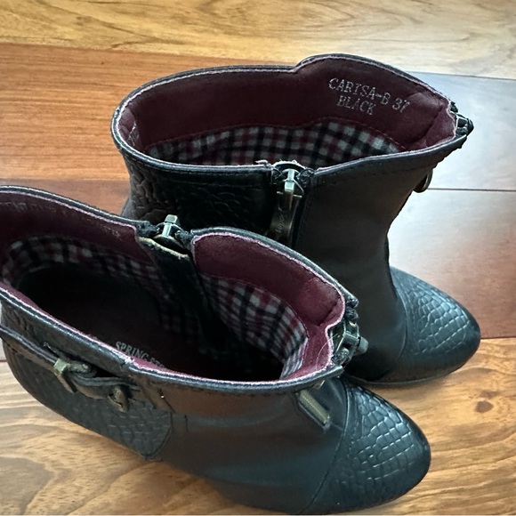 Spring Step L’Artiste Carisa leather bootie in black size EU37. - Picture 6 of 7